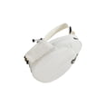 thumbnail image 4 of pitrice Tennis Racket Shoulder Bag Water Resistant Tennis Racket Adults Black Storage Tote White 30x10x46cm, 4 of 6