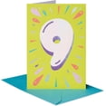 thumbnail image 1 of American Greetings 9th Birthday Card (9 Times Better), 1 of 6