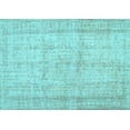 thumbnail image 1 of Ahgly Company Indoor Rectangle Abstract Light Blue Contemporary Area Rugs, 5' x 8', 1 of 4