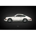 thumbnail image 2 of Rogan, Mark 14x11 White Modern Wood Framed Museum Art Print Titled - Porsche 911L 1968, 2 of 4