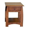 thumbnail image 3 of Mission Quarter Sawn White Oak 1 Drawer Inlay End Table, 3 of 3
