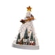 thumbnail image 4 of Caja de música con forma de de Navidad y luz, decoración navideña, adorno creativo, caja de música navideña para escritorio, restaurantes, 4 of 9
