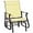 Beige, variant on SSyao Outdoor Glider Chair, Gliders for Outside Patio with Steel Frame and Mesh Fabric for Backyard, Garden, and Porch, Beige