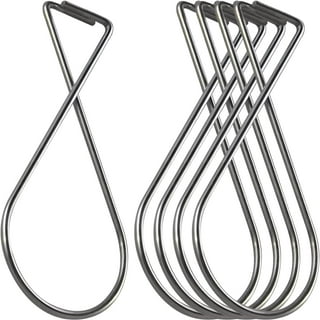10 Pieces Drop Ceiling Hooks Metal Drop-Ceiling T-Bars One-Piece Ceiling  Grid Clips Suspended Ceiling Hooks for Hanging Plants Decorations, Holds up
