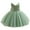 A-534Green, variant on MEZZALL Girls Dresses O-Neck V Net Dress For Toddler Baby Girls Casual Party Photoshoot Outfits Comfortable Stretchy Waist Summer Fall Dailywear Trendy / 6-12 Months