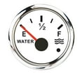thumbnail image 1 of Waterproof 52mm Fuel Level Gauge 0-190/240-33ohm With Low Warning Light For Cat Boat Fuel Indicator Water Level Meter Red LED ,Suits Most Tanks, 1 of 4