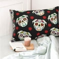 thumbnail image 4 of Fuzoiu PUG Print Pillow Case with Hidden Zipper,Pillow Covers,Soft and Comfortable Pillowcase-14"x20", 4 of 6