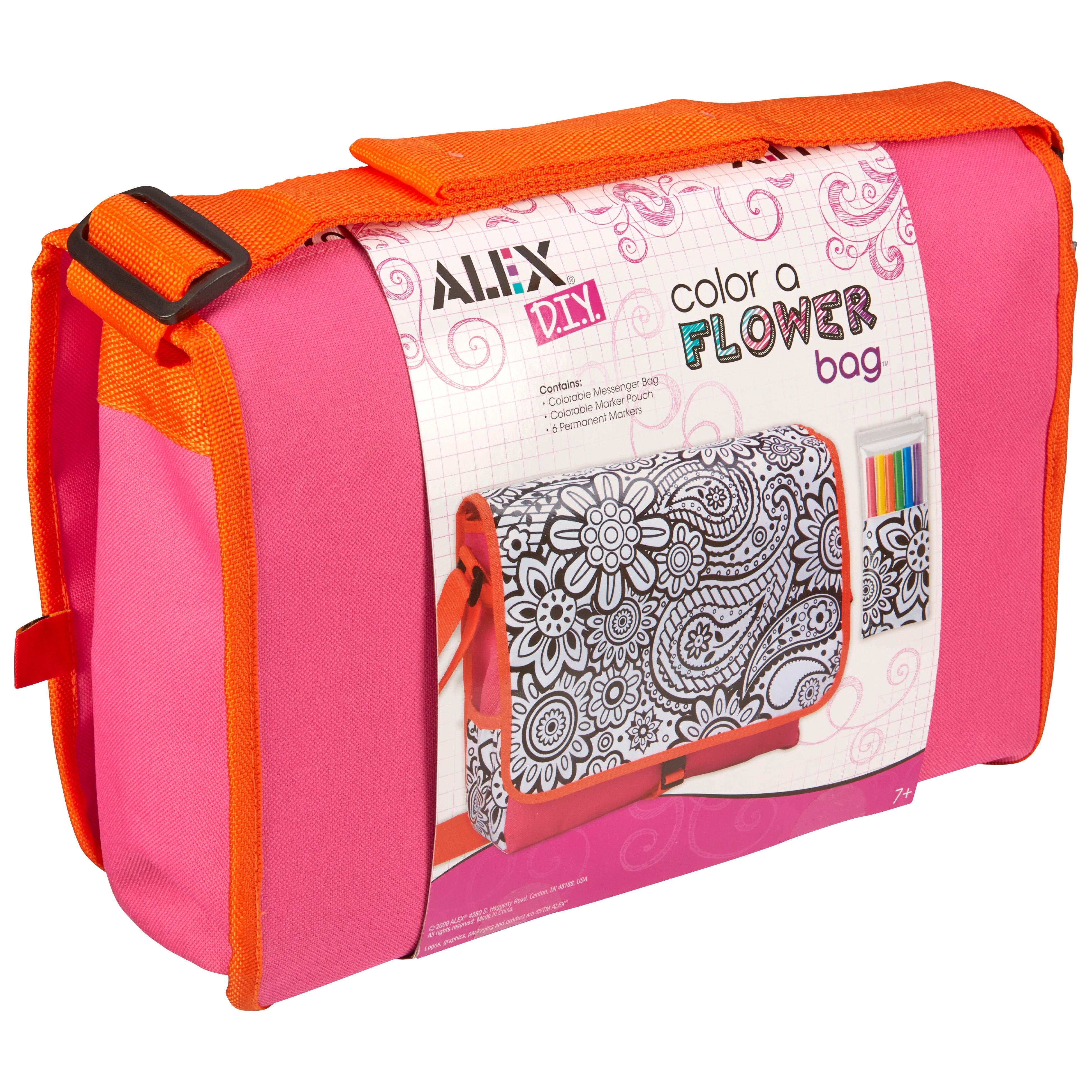 alex toys craft color a flower bag