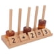 thumbnail image 5 of Juego de secuenciación de cuentas de madera, juguetes Montessori de inteligencia de iluminación y educación temprana, 5 of 12