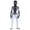 White, variant on HTQWLP Halloween Superhero Costume, Pop Role Playing Fancy Dress Costumes, Halloween Stage Performance Spider Cospaly Outfit-Jumpsuit 3D Lens Mask, Boys Birthday Party Dress Up, White/120