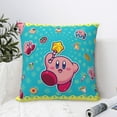 thumbnail image 6 of Throw Pillow Covers 20"x20" Inch, Kirby Decorative Pillow Case for Sofa Couch Chair Bedroom Modern Decor, 6 of 7