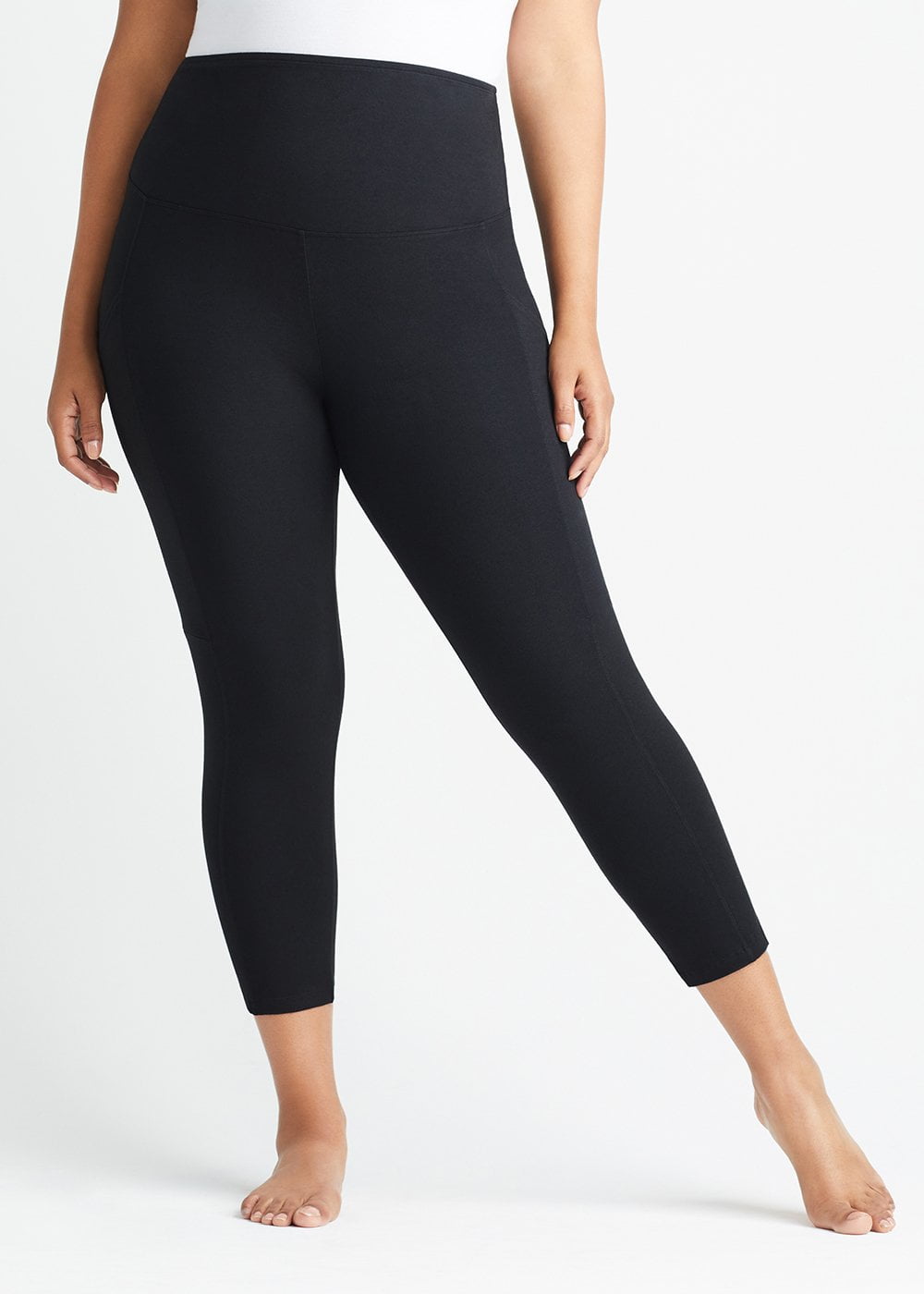 Yummie BLACK Gloria Ankle Cotton 