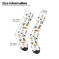thumbnail image 5 of Haiem Colorful Insects Socks, Funny Novelty Crazy Design Cotton Socks Sports Socks Knee High Socks For Men, Women,1Pairs - Gift For Working Friends, 5 of 9