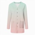 thumbnail image 6 of Towmus Long Cardigans for Women Casual Cardigan Sweaters Fashion Open Front Long Sleeve Coats, 6 of 6