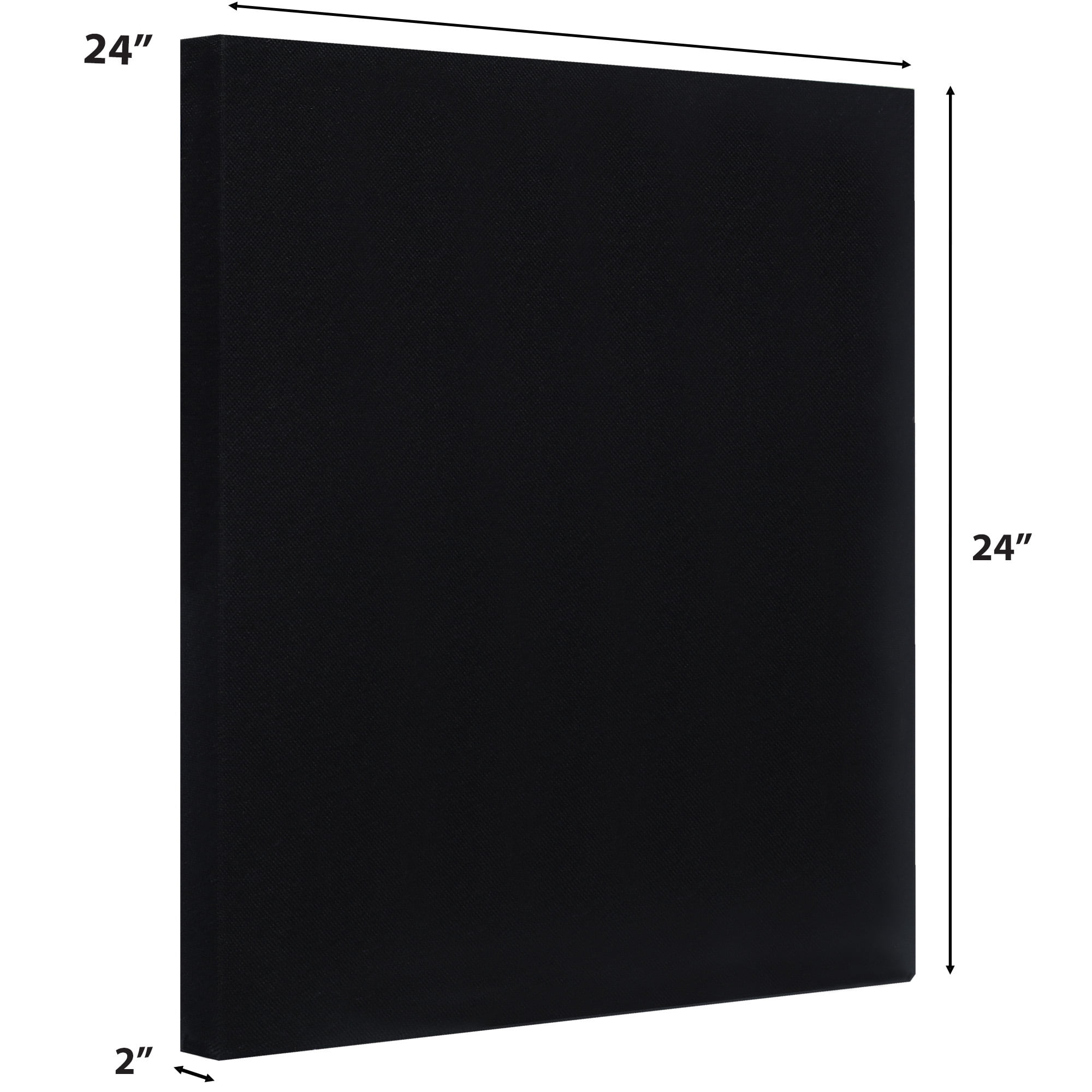 ATS Acoustics Soundproofing Studio Quality Acoustic Panel Fire Rated Square Edge 24x24x2