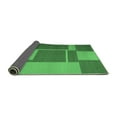 thumbnail image 2 of Ahgly Company Indoor Rectangle Abstract Emerald Green Contemporary Area Rugs, 8' x 12', 2 of 4