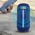 thumbnail image 7 of Hwkond Speakers Bluetooth Wireless Bluetooth 5.1 Wireless Sound Subwoofer LED Cool Light Effect Outdoor Portable Bluetooth Wireless Sound System On Clearance, 7 of 7