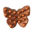 thumbnail image 2 of Peine de masaje de madera, peine para el cabello, herramienta de masaje de mano, regalo de cumpleaños, multiusos. Mariposa de 18 dientes, 2 of 9