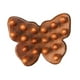 thumbnail image 2 of Peine de masaje de madera portátil, peine de peluquería de mano, cepillo de aseo práctico Mariposa de 18 dientes, 2 of 9