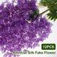 thumbnail image 2 of 12 Unids Artificial Wisteria Vine Ratta Colgante Guirnalda Flores De Seda 110 Cm Simulación Wisteria Ramo Para Fiesta En Casa Decoración De La Boda Muyoka Hogar, 2 of 7
