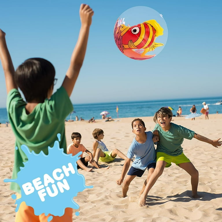 ArtCreativity Water Fish Inflatable Pool Balls Set of Small