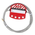 thumbnail image 2 of Lockout Tagout Cable Lock, Steel Cable Lock Simple  4mm BD L11 4  for Prevent Misoperation, 2 of 7