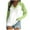 Mint Green, variant on JGGSPWM Womens Stitching Basic Contrast Color Raglan Sleeve Shirts V Neck Long Sleeve Pullover Tops Blouse Blue XL