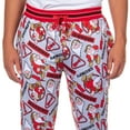 thumbnail image 4 of Disney Men's Snow White Allover Grumpy Warning Design Adult Lounge Sleep Pajama Pants, 4 of 5