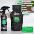 thumbnail image 3 of DadMode Everyday Surface Cleaner, Cleans Home, Kitchen, Cars, Plant-Based Formula, Sandalwood & Suede Scent, Eco-Friendly, Zero Plastic Waste, 16oz Bottle + 13.5oz Refill, 3 of 7