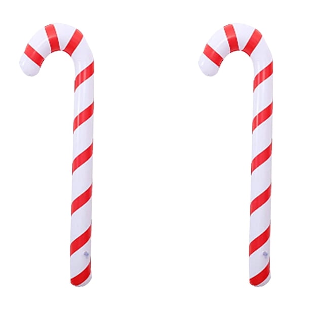 Bastones De Caramelo Inflables, Bastones Navideños, Globos, Bastones De Caramelo Para Exteriores, Decoración