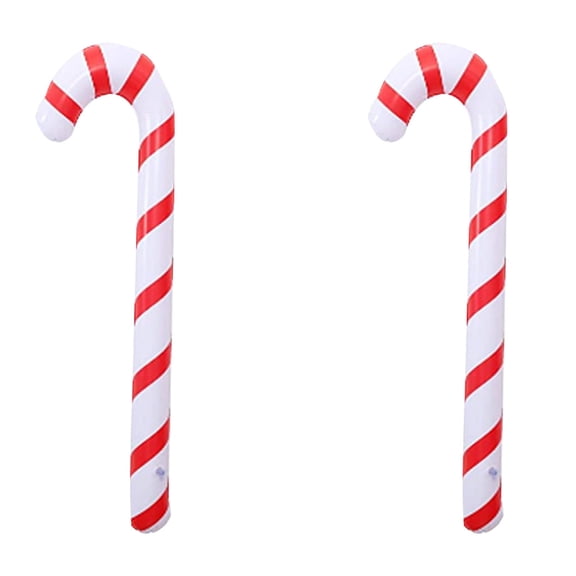 Clearance Inflatable Candy Cane Christmas Decoration for Holiday Party
