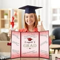 thumbnail image 2 of Less Than 5 Greeting Card 2024 Graduation Guest Book Alternative Blue Sliver Class of 2024 Graduation Party Decorations Graduation Book for 2024 College High School Unique Graduation Gifts For, 2 of 5