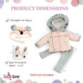 thumbnail image 4 of Emily Rose 18-Inch Doll Clothes Snow Coat "Koala" Winter Outfit Gift Set Accessories, 4 of 8