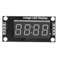 thumbnail image 4 of Kozecal Digital Display Module,LED Display Segment Module,0.36in 4 Digit Digital Tube LED Blue Display Segment Module With Clock TM1637 2 Pin IO 5V, 4 of 8