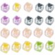 thumbnail image 1 of KAKOWELY 20 cuentas acrílicas en forma de cubo para hacer joyas, collares, pendientes y pulseras., 1 of 5