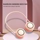 thumbnail image 5 of Mini ventilador plegable para el cuello, 3 velocidades, carga USB sin aspas, mudo, 2000 mAh (rosa) Ndcxsfigh Libre de BPA, 5 of 6