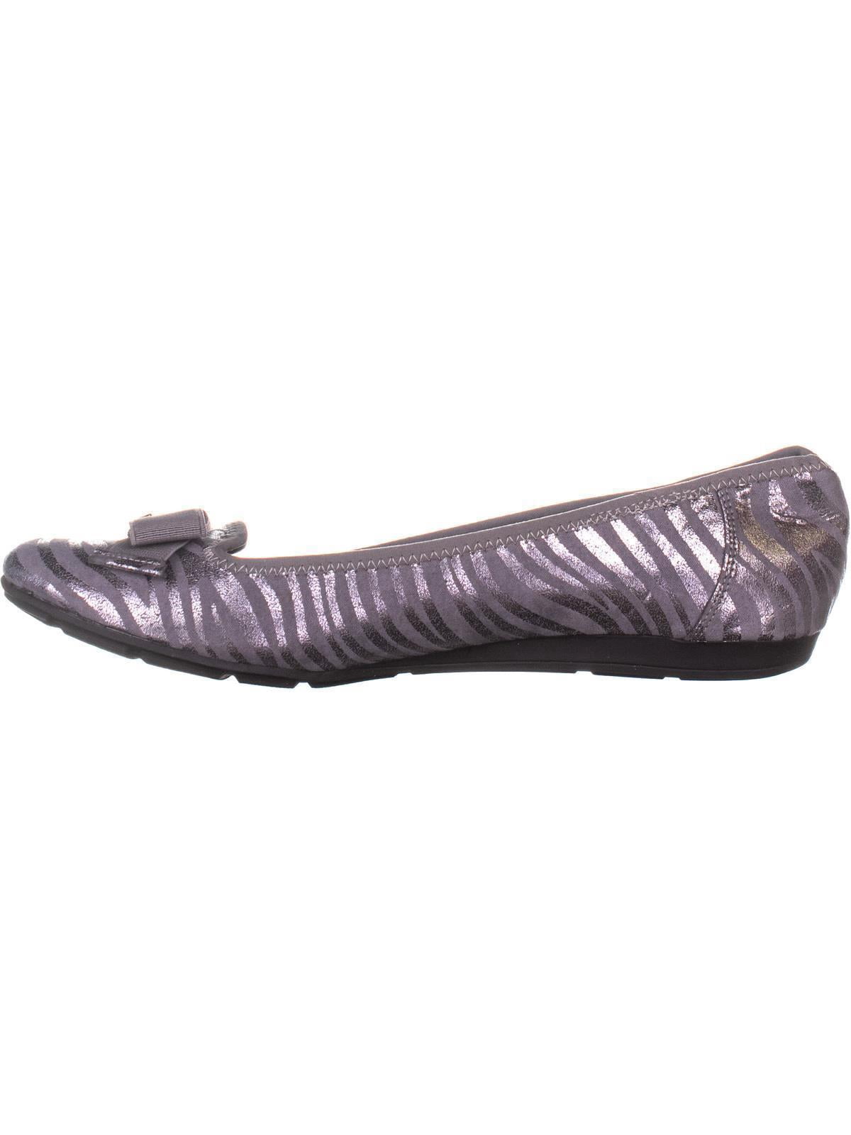 anne klein pewter flats