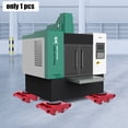 thumbnail image 3 of 6T Rotating Machinery Mover Heavy Machine Dolly Equipment Roller Skates Red, 3 of 9