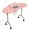 Pink, variant on TABU Portable Folding Manicure Nail Table Station with Dust Collector Fan and Magnifying Glass Lamp,Pink