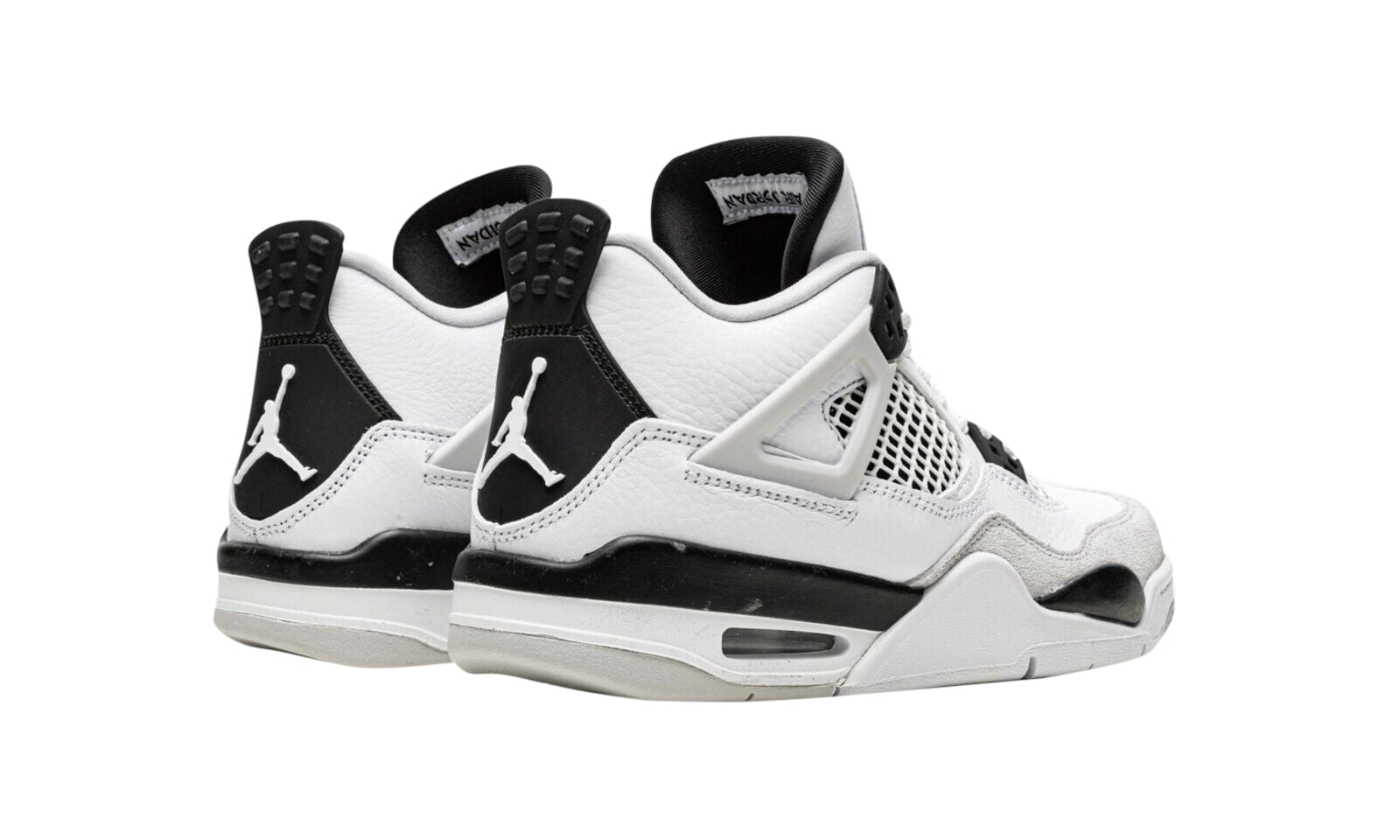GS) Air Jordan 4 Retro 'Military Black' (2022) 408452-111