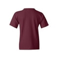 thumbnail image 3 of Gildan - Heavy Cotton Youth T-Shirt - 5000B - Maroon - Size: XS, 3 of 3
