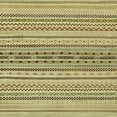 thumbnail image 1 of Ahgly Company Machine Washable Indoor Square Abstract Metallic Gold Area Rugs, 8' Square, 1 of 7