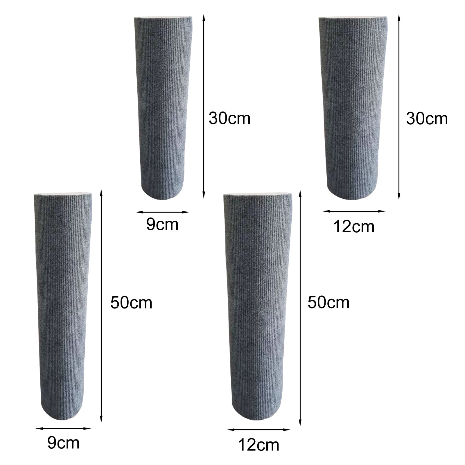 YIFAEUX Cat Scratching Post Wall Mounted Self-adhesive Cat Scratching Stick Cat Climbing Frame Pet Scratcher Funiture Protector