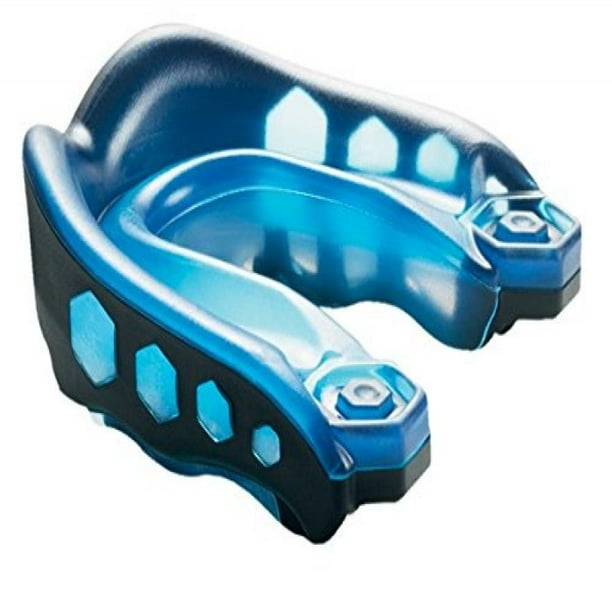 Shock Doctor Gel Max Mouth Guard Strapless Youth Blue/Black