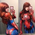 thumbnail image 2 of Traje de Cosplay de Spiderman para mujer, traje Zentai sexy de licra para Halloween, disfraz de superhéroe Zentai, traje de fiesta de carnaval, mono elegante, 2 of 4