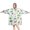 White Dinosaurs Eggs, variant on Wearable Oversized Blanket,White Dinosaurs Flowers Eggs Pattern Wearable Blanket Hoodie for Adults,Cozy Hooded Blankets with Super Pockets,Super Warm Fuzzy Pullover for Women & Men