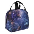 thumbnail image 2 of Pofeuu Enchanted Forest Stag Gathering Print Lunch Bag Lunch Box Insulated Lunch Bag Adult Lunch Box for Men and Women, 2 of 8
