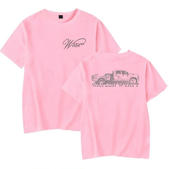 Waylon Wyatt Pick Up Truck T-shirt Men Women Short Sleeve Crewneck Fashion Casual Tee