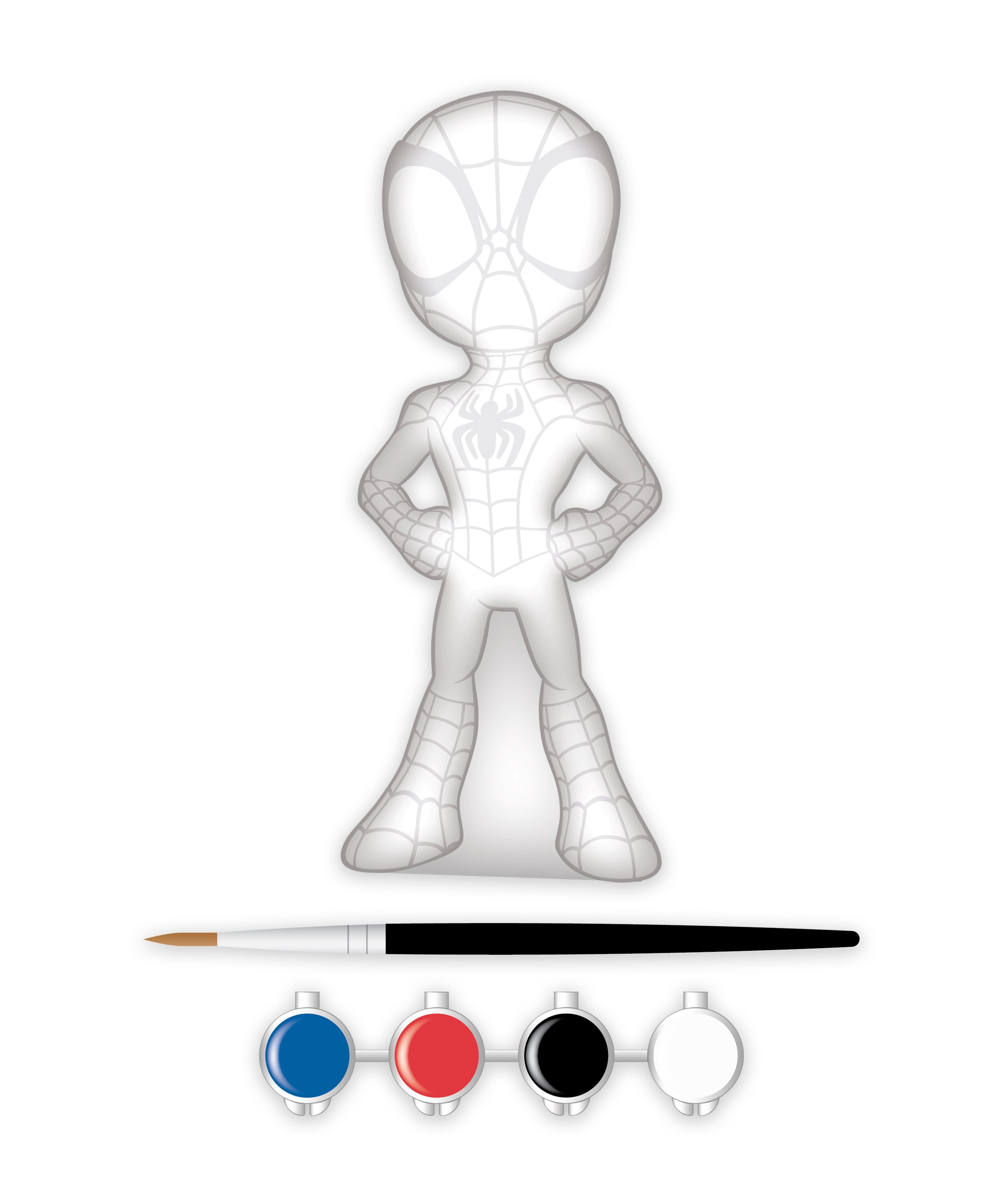 Spidey and Friends Paint Your Own Plaster Figurine Craft Kit for Kids