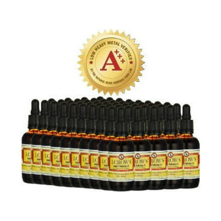 J.CROW'S Lugol's Solution of Iodine 2% 2 oz Professional Pack (50 bottles)